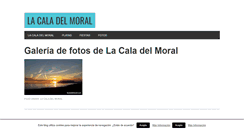 Desktop Screenshot of lacaladelmoral.com