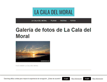 Tablet Screenshot of lacaladelmoral.com